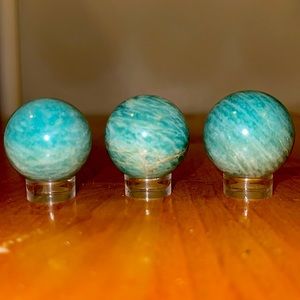 1 LEFT! Amazonite Spheres 🩵 READ DESCRIPTION FOR DEAL!!